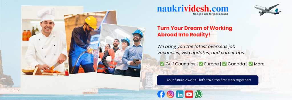 Jobs Abroad for Indians 2025